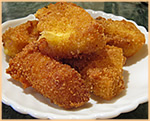 Antipasto di formaggio fritto