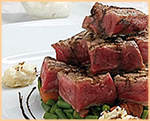 Entrecôte di manza chianina grigliata al formaggio di fossa