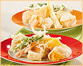 Fritto misto con pastella all’arancia