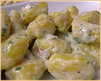 Gnocchi ripieni al Gorgonzola