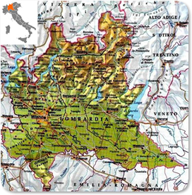 cartina geografica Lombardia cartina geografica Lombardia