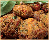 Polpette con peperoni