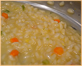 Risotto mantecato al piacentinu di Enna