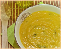 Crema di carote e Crescenza