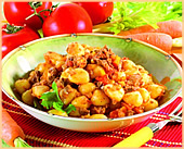 Gnocchetti al ragù di germano