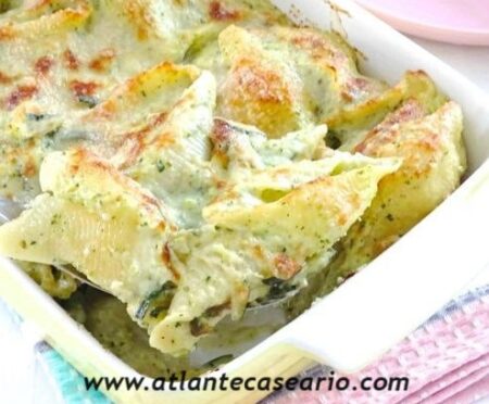 Paccheri Al Forno con Zucchine e Mozzarella